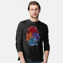 Colorful Turtles-mens long sleeved tee-nickzzarto