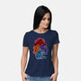 Colorful Turtles-womens basic tee-nickzzarto