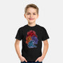Colorful Turtles-youth basic tee-nickzzarto