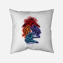 Colorful Turtles-none removable cover throw pillow-nickzzarto