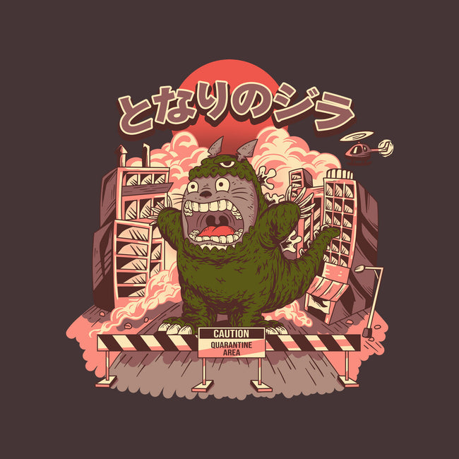 My Neighbor Zilla Kaiju-womens basic tee-daizzystudio