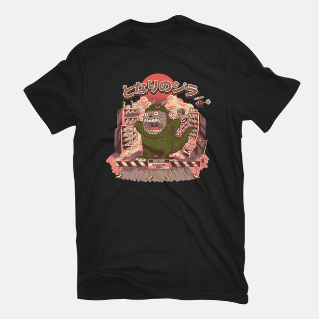 My Neighbor Zilla Kaiju-womens basic tee-daizzystudio
