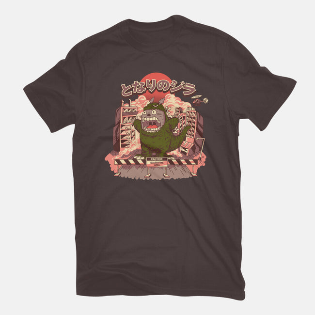 My Neighbor Zilla Kaiju-womens basic tee-daizzystudio