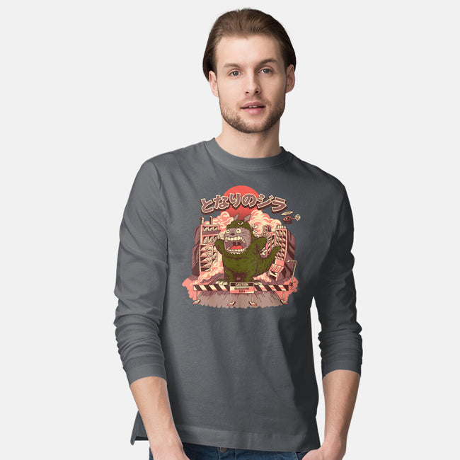 My Neighbor Zilla Kaiju-mens long sleeved tee-daizzystudio