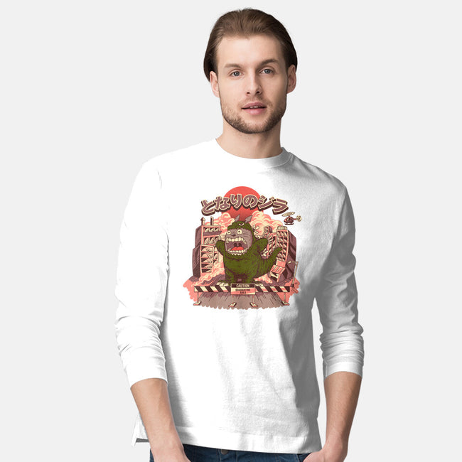 My Neighbor Zilla Kaiju-mens long sleeved tee-daizzystudio