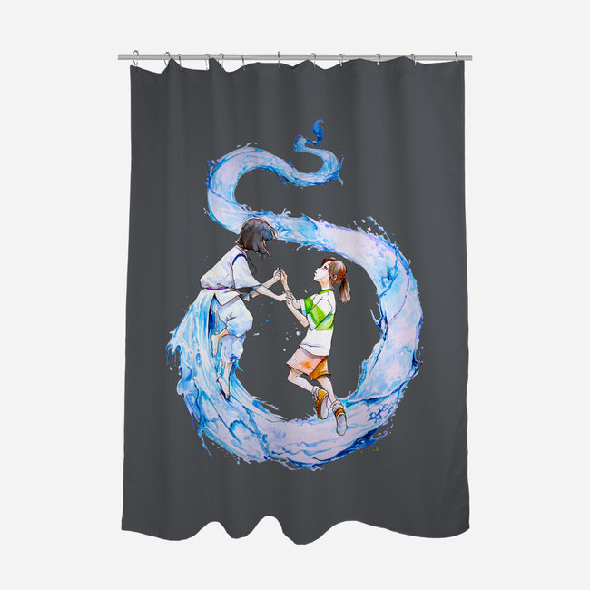 Dragons Lover-none polyester shower curtain-ArchiriUsagi