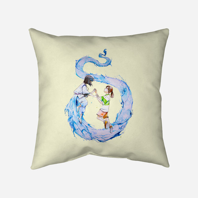 Dragons Lover-none removable cover throw pillow-ArchiriUsagi