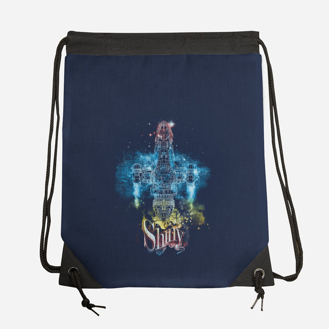 Shiniest In The Verse-none drawstring bag-kharmazero