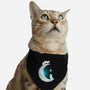 White Fox Moon-cat adjustable pet collar-Vallina84