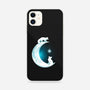 White Fox Moon-iphone snap phone case-Vallina84