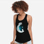 White Fox Moon-womens racerback tank-Vallina84