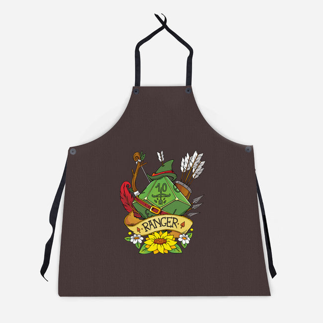 Ranger Dice-unisex kitchen apron-Vallina84
