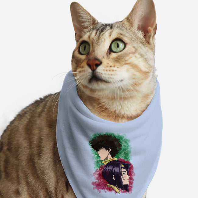Look Into The Future-cat bandana pet collar-nickzzarto