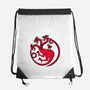 Hydraryen-none drawstring bag-Raffiti