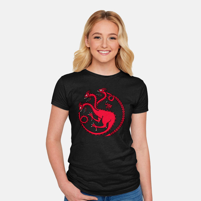 Hydraryen-womens fitted tee-Raffiti