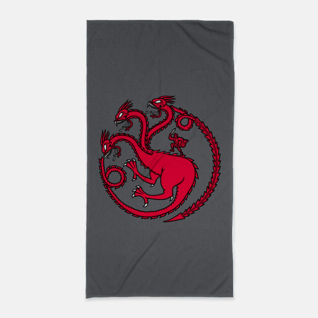 Hydraryen-none beach towel-Raffiti