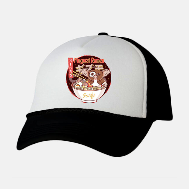 Mogwai Night Ramen-unisex trucker hat-Logozaste
