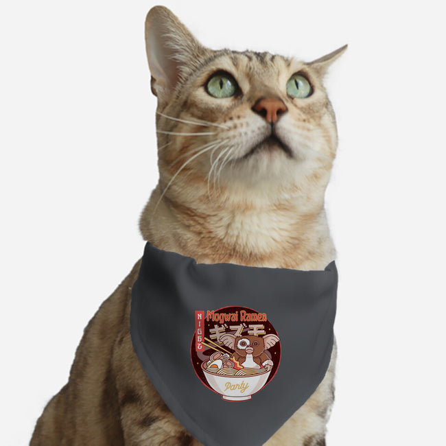 Mogwai Night Ramen-cat adjustable pet collar-Logozaste