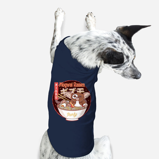 Mogwai Night Ramen-dog basic pet tank-Logozaste