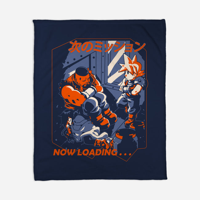 FF7 Next Mission-none fleece blanket-1Wing