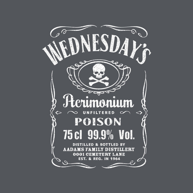 Wednesday's Acrimonium-none polyester shower curtain-dalethesk8er