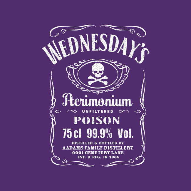 Wednesday's Acrimonium-none removable cover w insert throw pillow-dalethesk8er