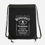 Wednesday's Acrimonium-none drawstring bag-dalethesk8er