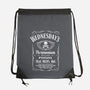 Wednesday's Acrimonium-none drawstring bag-dalethesk8er