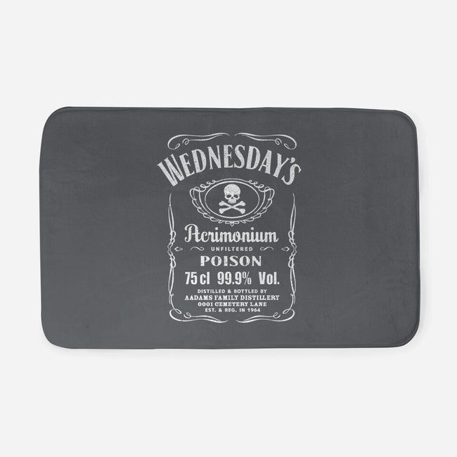 Wednesday's Acrimonium-none memory foam bath mat-dalethesk8er