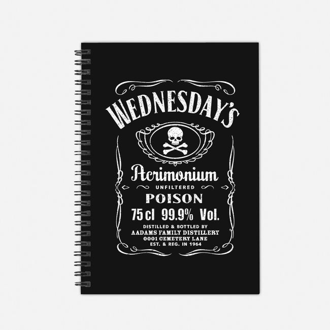 Wednesday's Acrimonium-none dot grid notebook-dalethesk8er