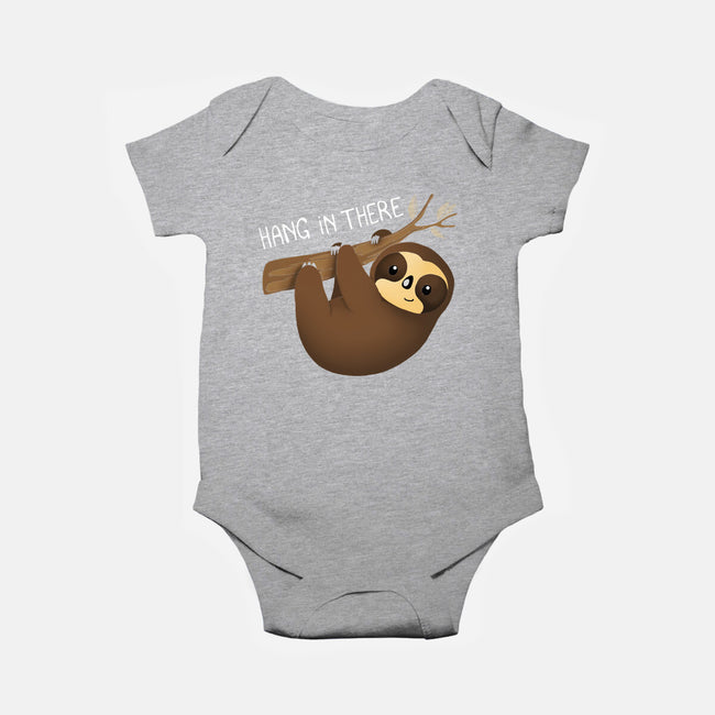 Hanging In There-baby basic onesie-Vallina84