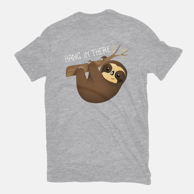 Hanging In There-mens basic tee-Vallina84