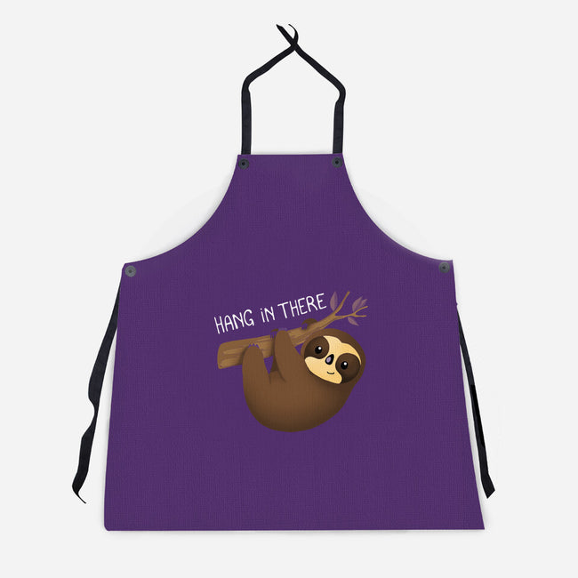 Hanging In There-unisex kitchen apron-Vallina84