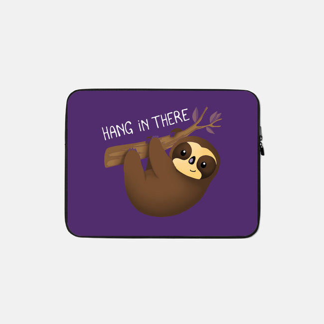 Hanging In There-none zippered laptop sleeve-Vallina84