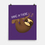 Hanging In There-none matte poster-Vallina84