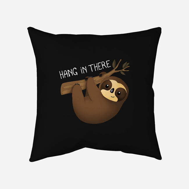 Hanging In There-none removable cover w insert throw pillow-Vallina84