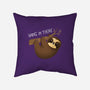 Hanging In There-none removable cover w insert throw pillow-Vallina84