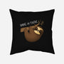 Hanging In There-none removable cover throw pillow-Vallina84