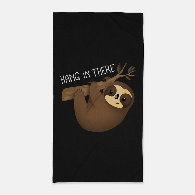 Hanging In There-none beach towel-Vallina84