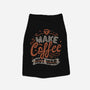 Make Coffee-cat basic pet tank-tobefonseca