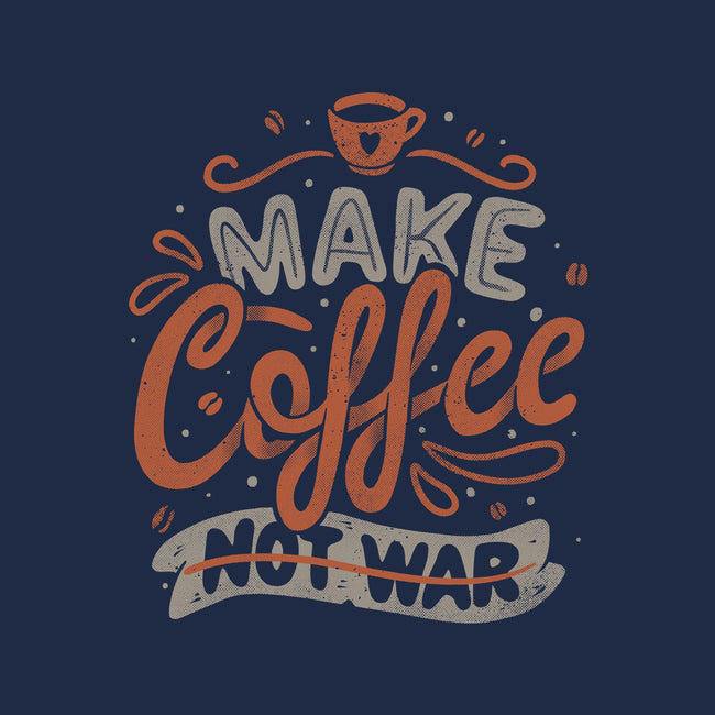 Make Coffee-womens fitted tee-tobefonseca