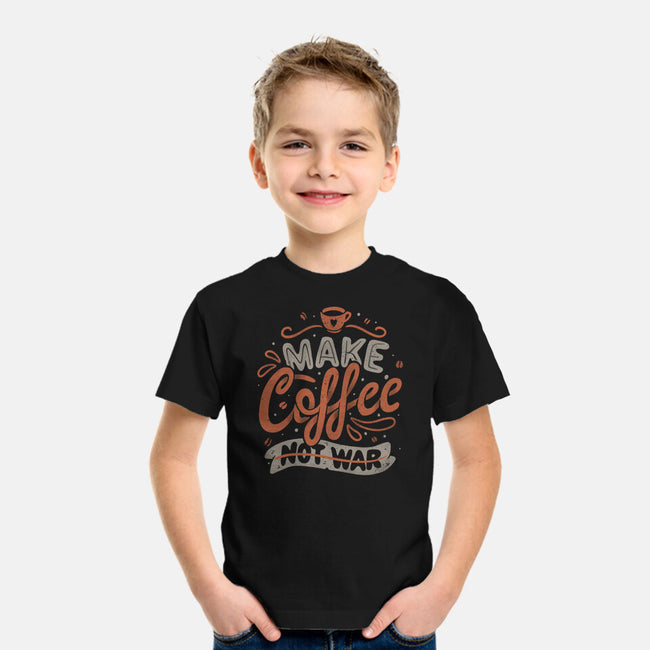 Make Coffee-youth basic tee-tobefonseca