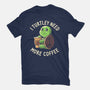 I Turtley Need More Coffee-youth basic tee-koalastudio