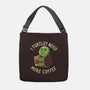 I Turtley Need More Coffee-none adjustable tote bag-koalastudio