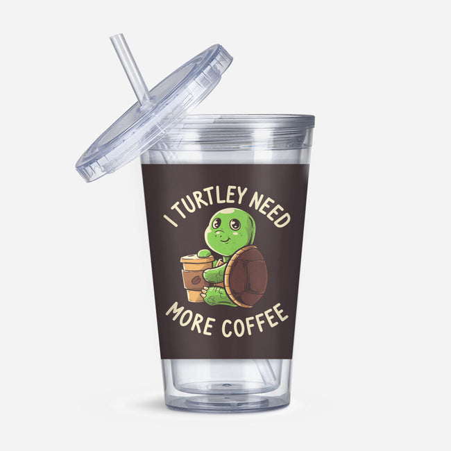 I Turtley Need More Coffee-none acrylic tumbler drinkware-koalastudio