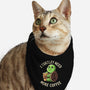 I Turtley Need More Coffee-cat bandana pet collar-koalastudio