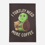 I Turtley Need More Coffee-none indoor rug-koalastudio