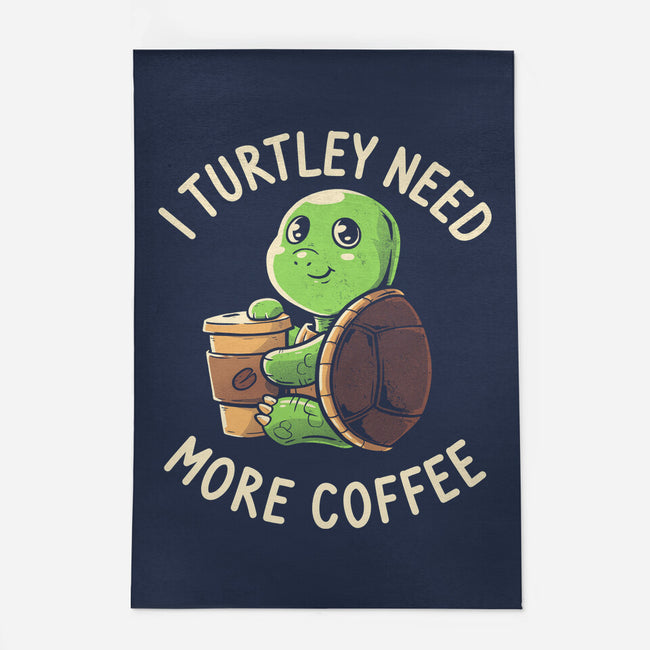 I Turtley Need More Coffee-none outdoor rug-koalastudio