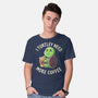 I Turtley Need More Coffee-mens basic tee-koalastudio