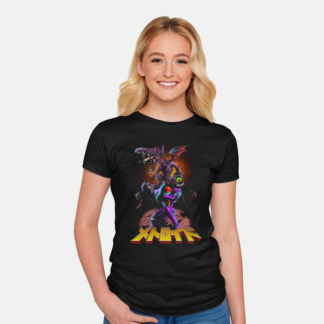 Bye Bye Ridley-womens fitted tee-Diego Oliver